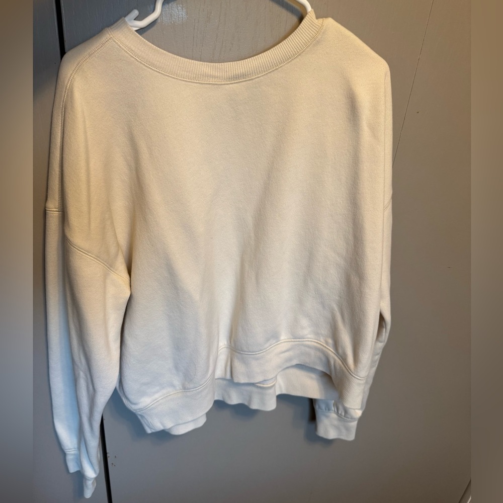 Cozy White Sweatshirt